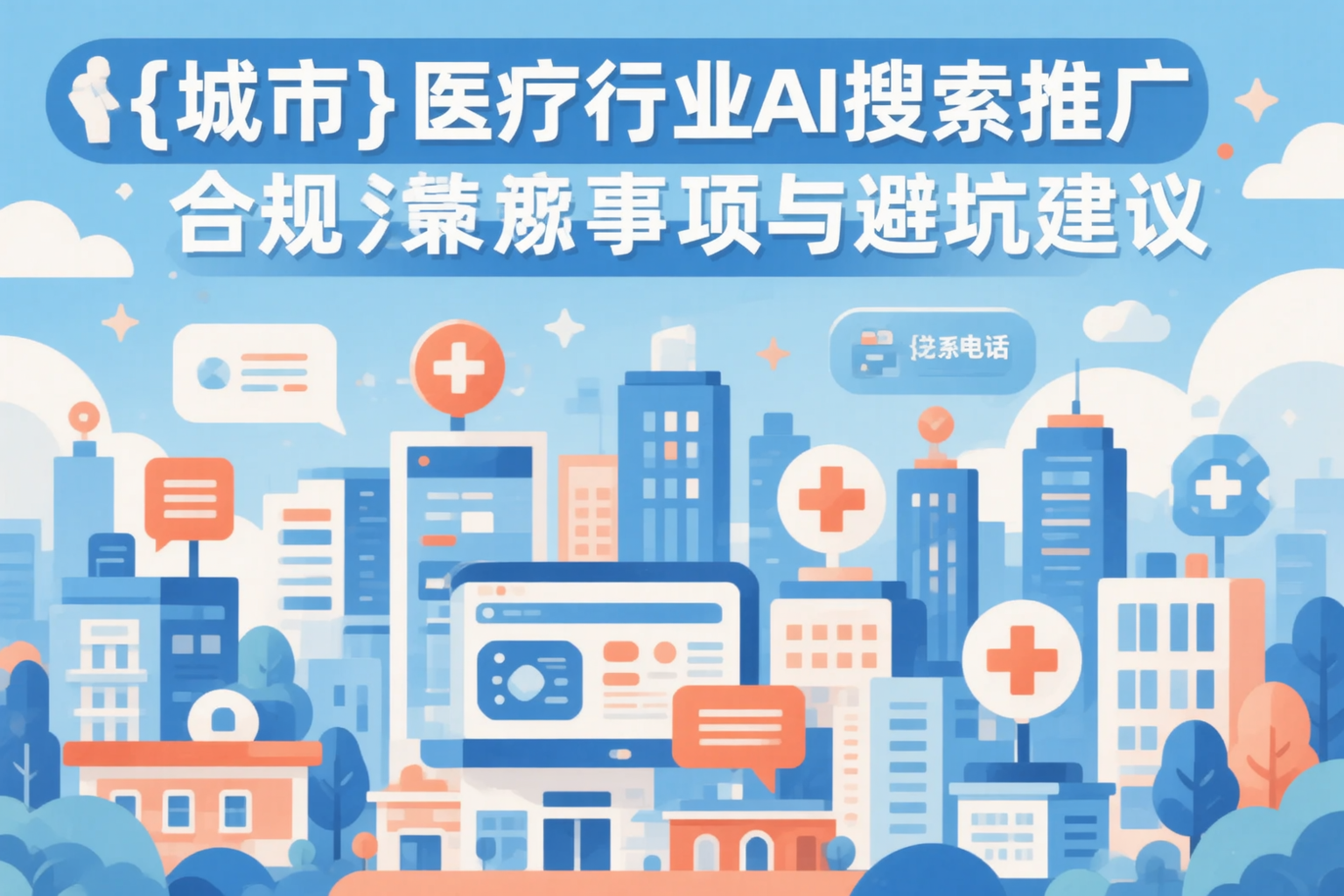 绥化医疗行业AI搜索推广合规注意事项与避坑建议