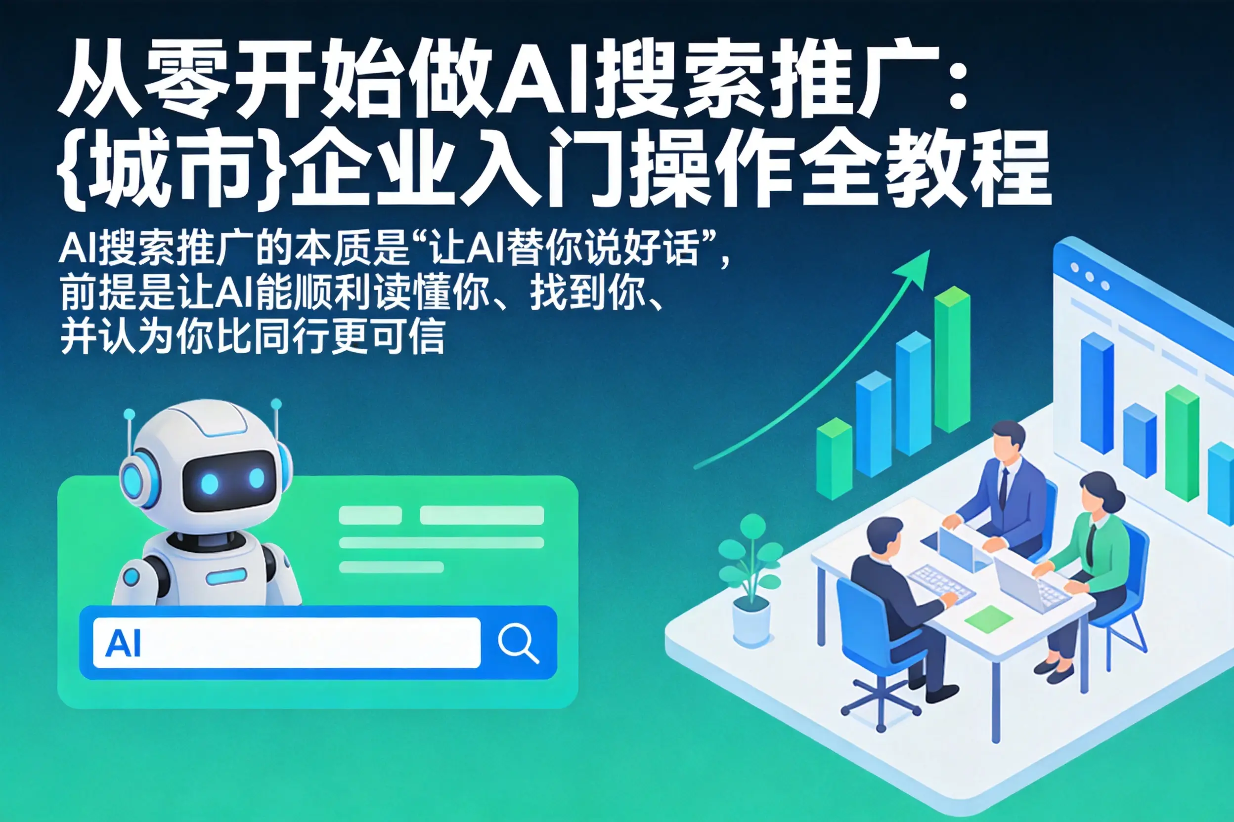 从零开始做AI搜索推广:绥化企业入门操作全教程