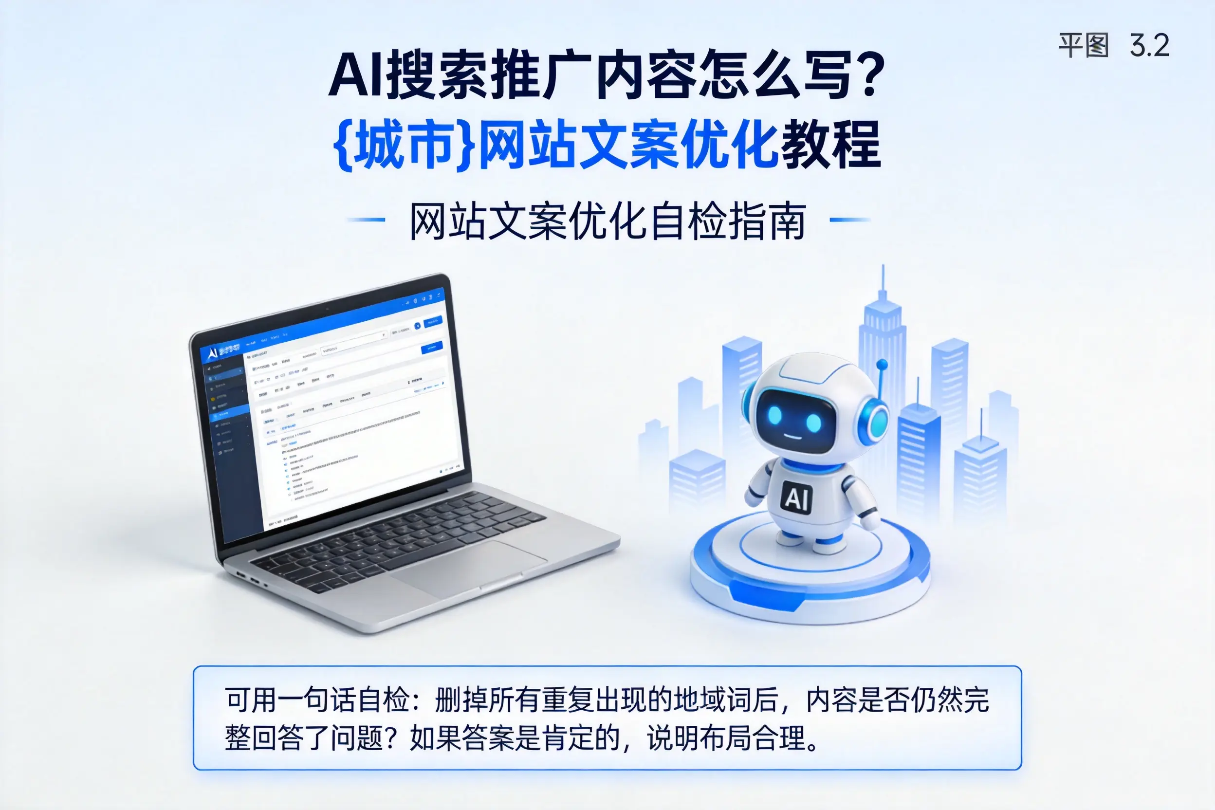 AI搜索推广内容怎么写?绥化网站文案优化教程